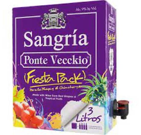 Ponte Vecckio Sangria Fiesta Pack 3L