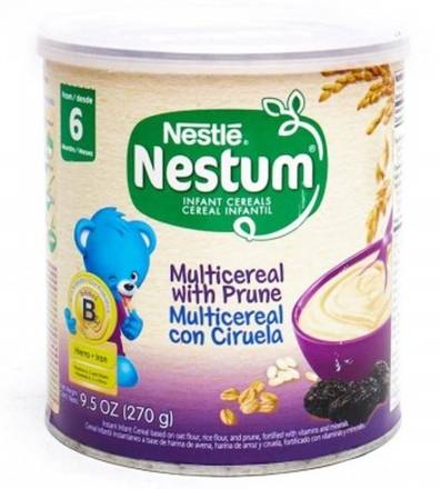 Nestle Nestum Cereal Multicereal with Prune 9.5 oz