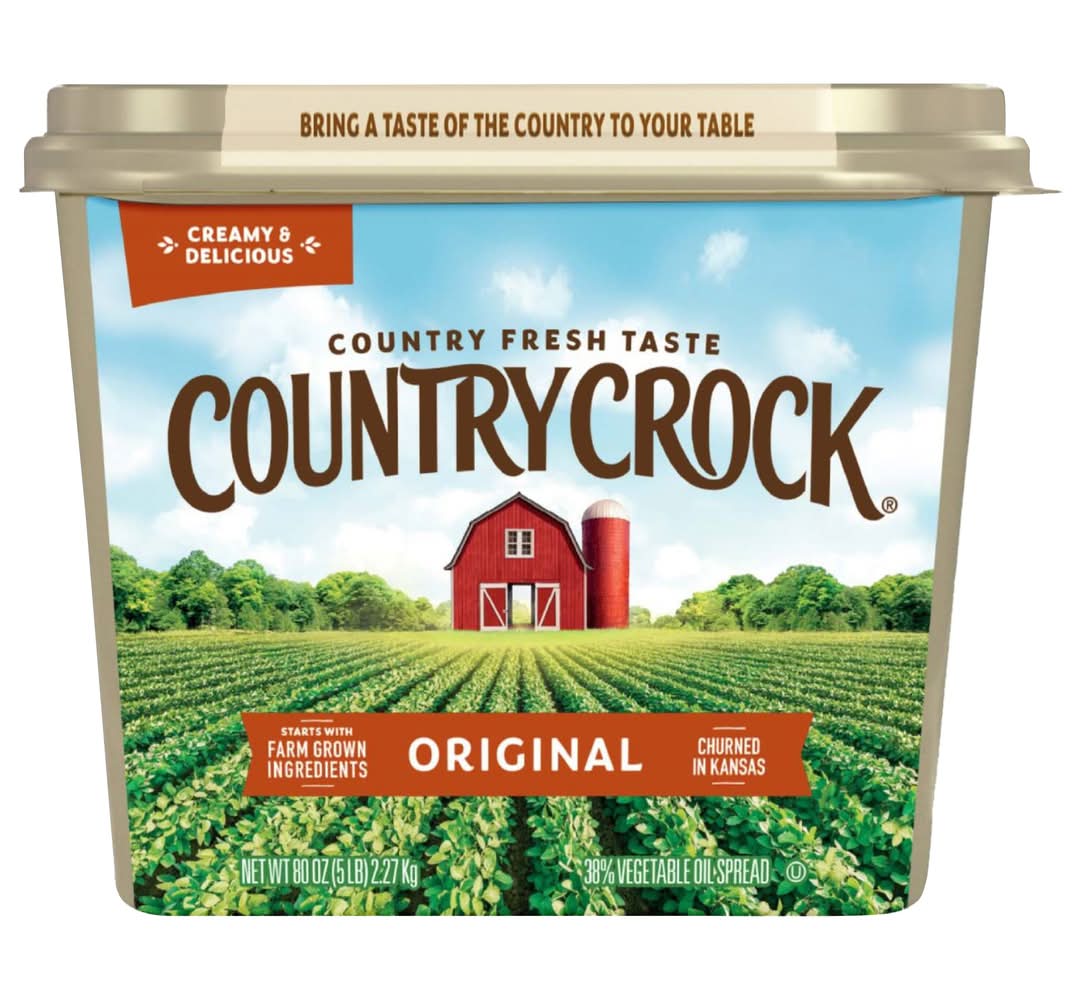Country Crock Original Buttery Spread Tub  5 lb (80 oz)