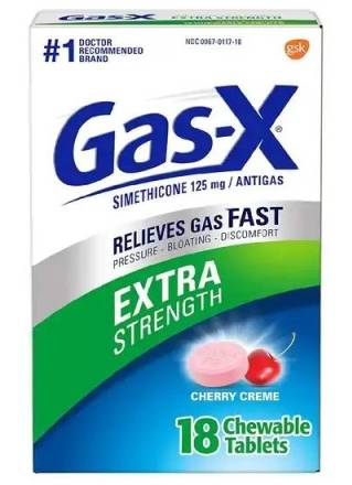 Gas X Extra Strength Soft Gels Cherry Cream