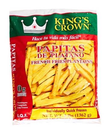 King's Crown Palitos de Platoon / Plantain French Fries 48 oz