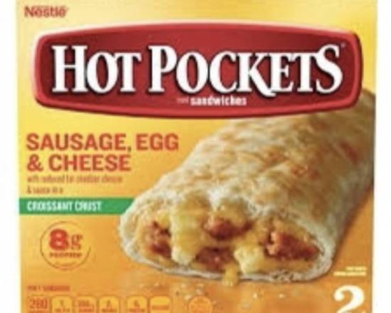 Hot Pockets Sausage, Egg & Cheese with Croissant Crust 8.5 oz