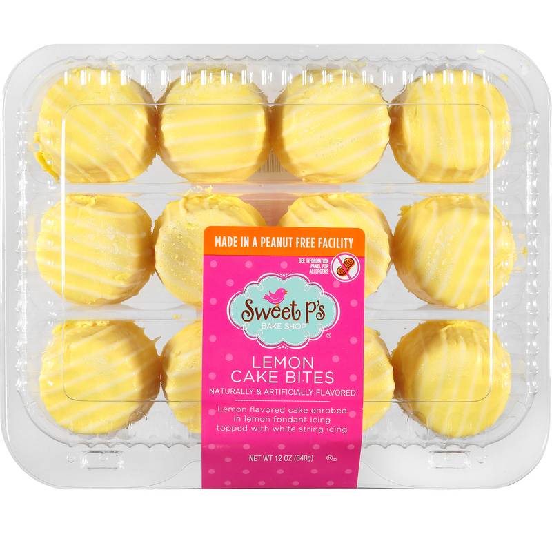 Sweet P's Lemon Cake Bites 12 oz