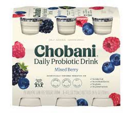 Chobani Daily Probiotic Drink Mixed Berry 6-8 oz