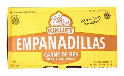 Kikuet Empanadillas de Carne de Res 12 ct