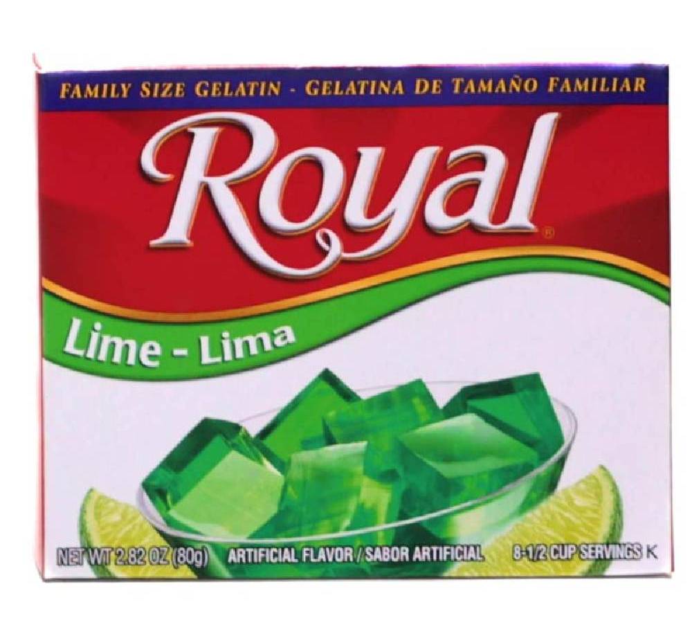 Royal Gelatina Lime 2.8 oz