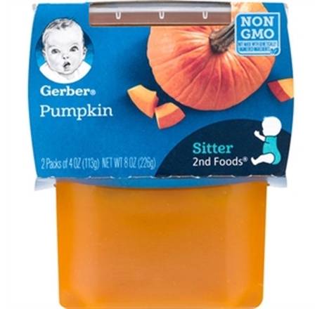 Gerber Pumpkin for Sitter 2-4 oz