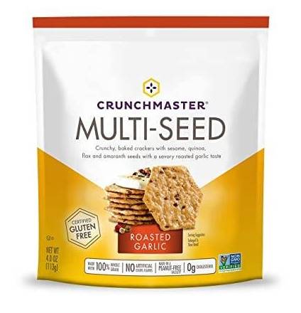 Crunchmaster Multi-Seed Roasted Garlic 4 oz