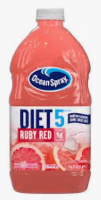 Ocean Spray Diet Ruby Red 64 oz