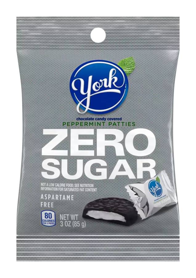 York Zero Sugar Peppermint Patties 3 oz