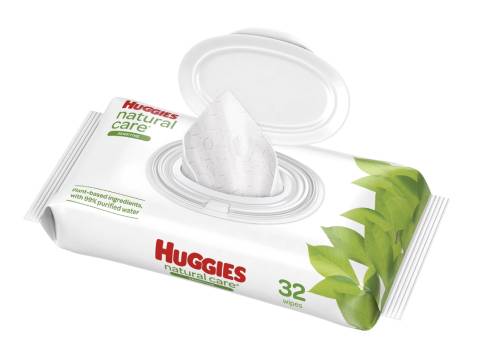 Huggies Natural Care Sensitive Wipes 32 ct