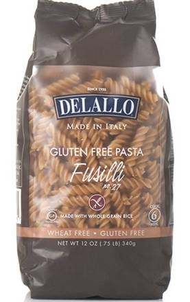 DeLallo Gluten Free Whole Grain Pasta Fusilli No. 27