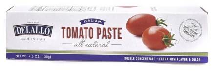 DeLallo All Natural Italian Tomato Paste 4.6 oz