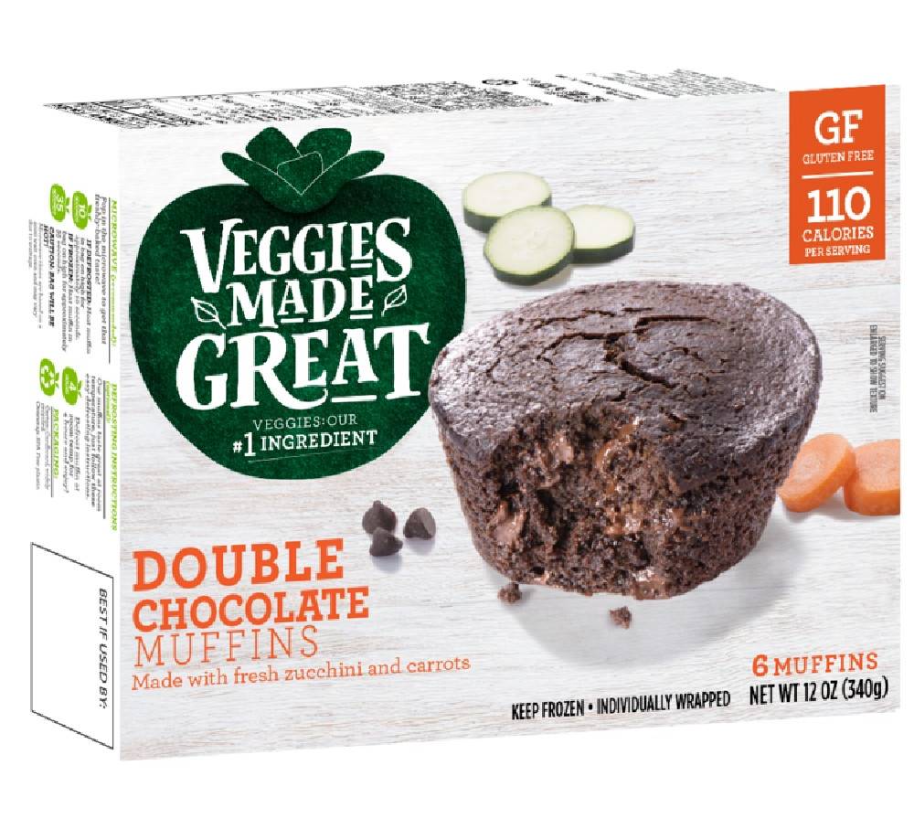 Veggies Made Great Double Chocolate Muffins 6 ct