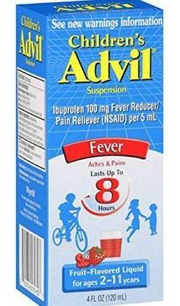 Advil Childrens Fruit 4 oz