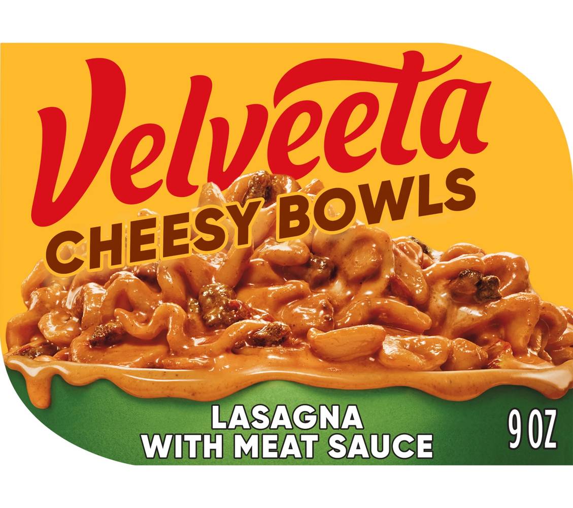 Velveeta Cheesy Bowls Lasagna with Meat Sauce 9 oz