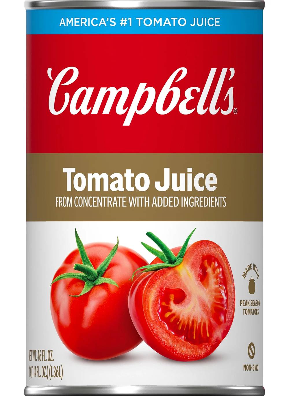 Campbell’s Tomato Juice Can 46 oz