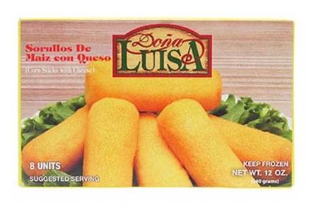 Doña Luisa Sorullos de Maíz con Queso 12 oz