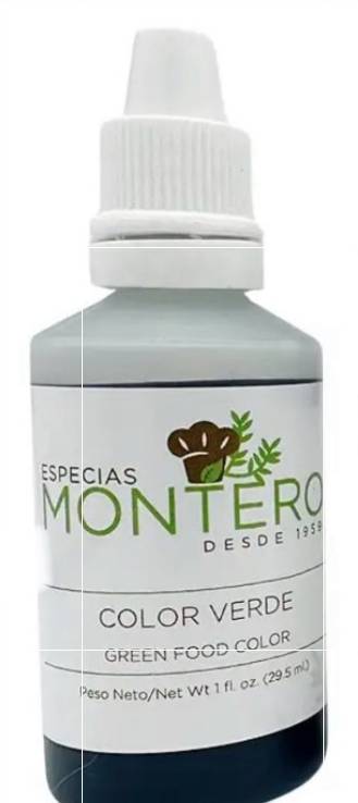 Montero Green Food Coloring 1 oz