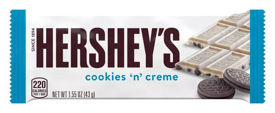 Hershey’s Cookies N Creme 1.55 oz