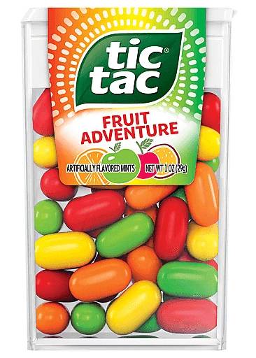 Tic Tac Fruit Adventure 1 oz