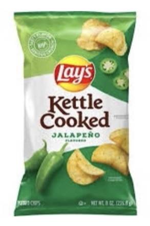 Lay’s Kettle Cooked Jalapeño 8 oz