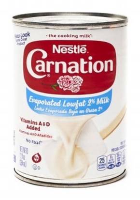 Carnation Low Fat Evaporated Milk 12 oz