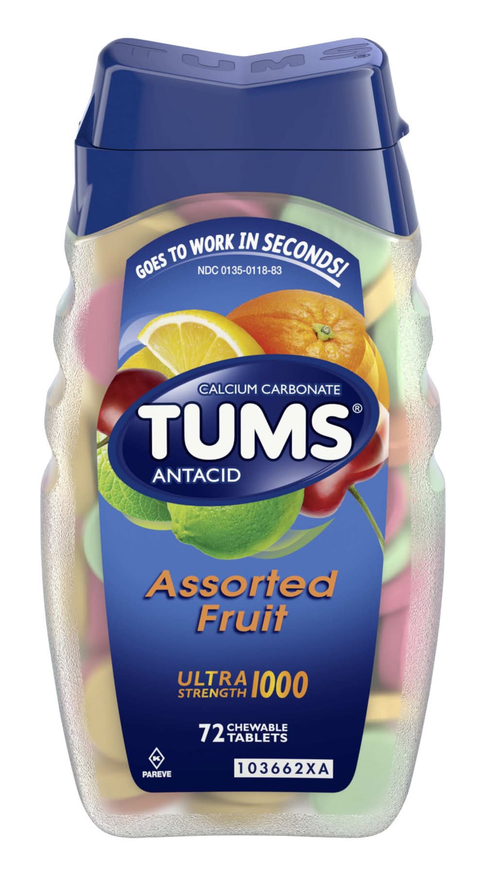 Tums Ultra Assorted Fruits