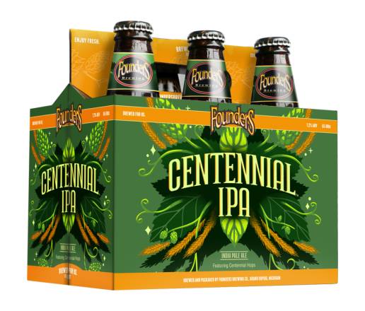 Founder's Centennial IPA 6-12 oz