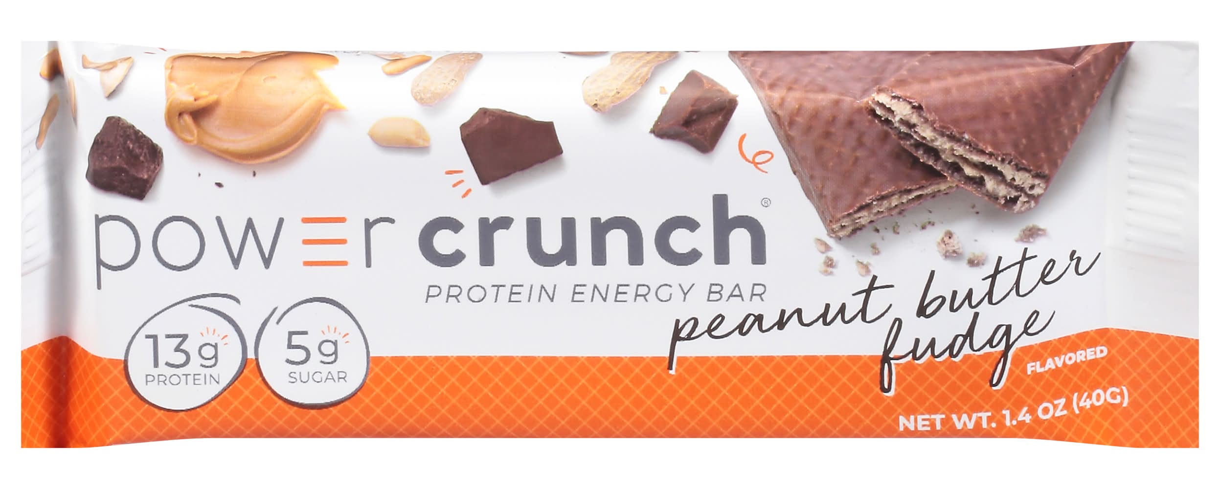 Power Crunch Peanut Butter Fudge Protein Bar 1.4 oz