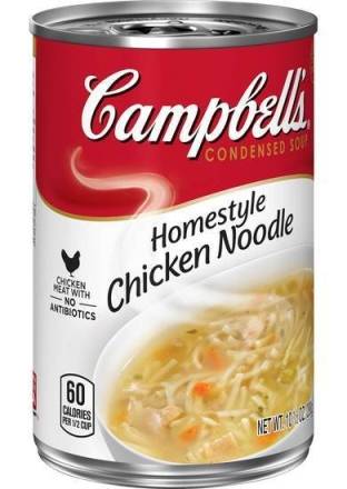 Campbell’s Homestyle Chicken Noodle Soup 10.5 oz