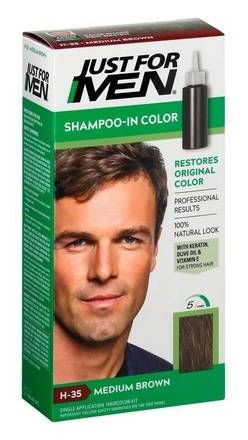 Just for Men Shampoo-In Color Medium Brown H-35