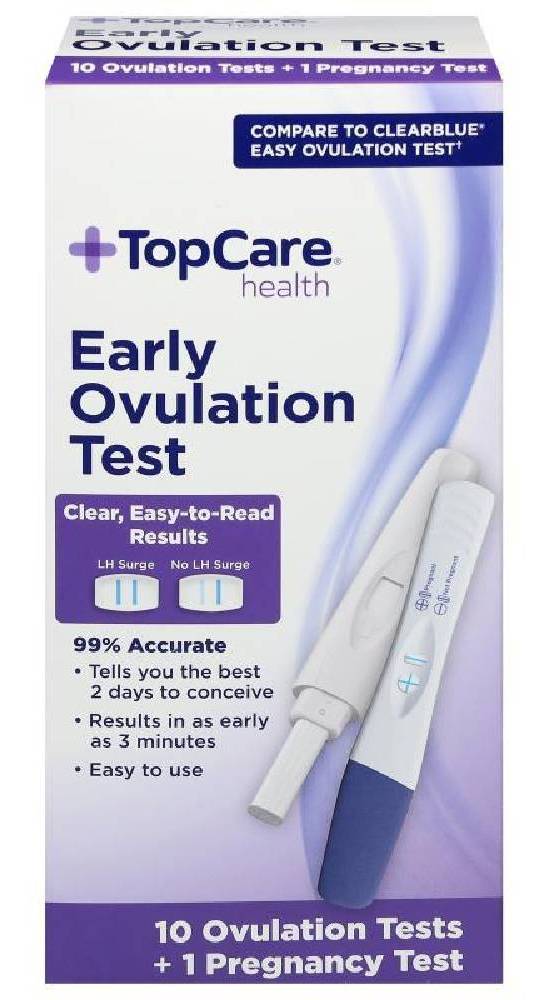 Topcare Early Ovulation Test 10+1 ct