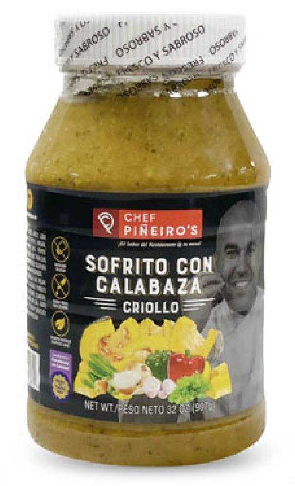 Chef Piñeiro Sofrito con Calabaza 32 oz