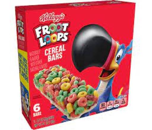 Kellogg's Froot Loops Cereal Bars 6 ct