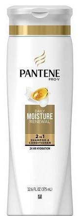 Pantene Moisture Renewal 2x1 Shampoo and Conditioner 12 oz