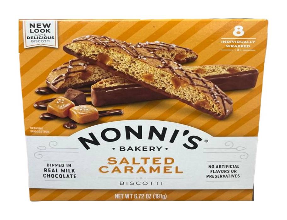 Nonni's Bakery Salted Caramel  6.72 oz