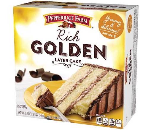 Pepperidge Farm Golden Layer Cake 19.6 oz