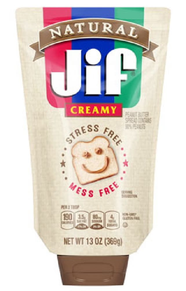Jif Natural Creamy Peanut Butter 13 oz