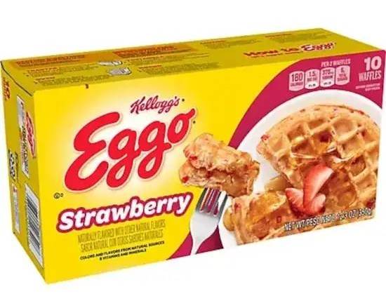 Eggo Strawberry Waffles 12.3 oz
