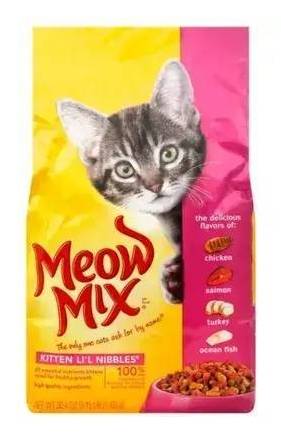 Meow Mix Kitten Li’l Nibbles 3.15 lbs