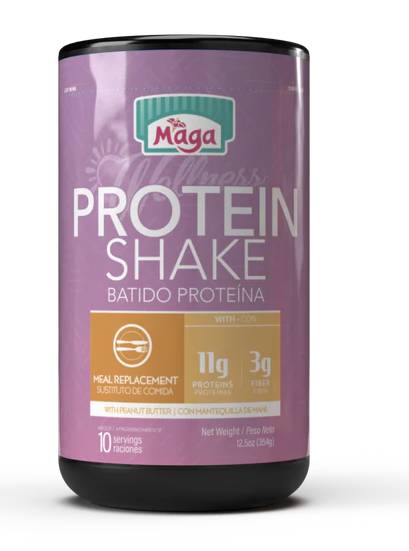 Maga High Protein Meal Replacement Shake Peanut Butter 11.4 oz