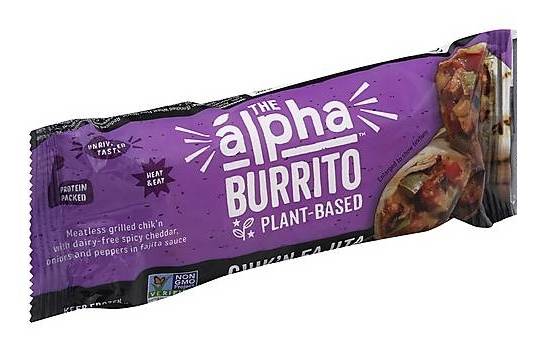 The Alpha Plant-Based Burrito Chik’n Fajita 5 oz