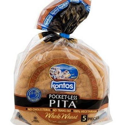Kontos Pocketless Wheat Pizza 14 oz