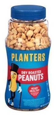 Planters Dry Roasted Peanuts 16 oz