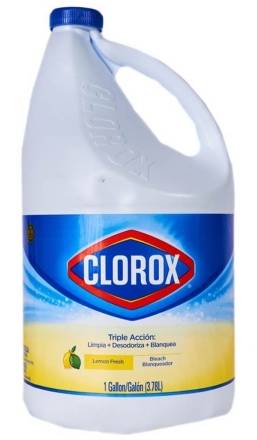 Clorox Bleach Lemon Fresh Scent 128 oz