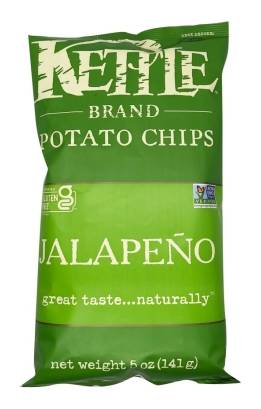 Kettle Brand Potato Chips Jalapeño 5 oz