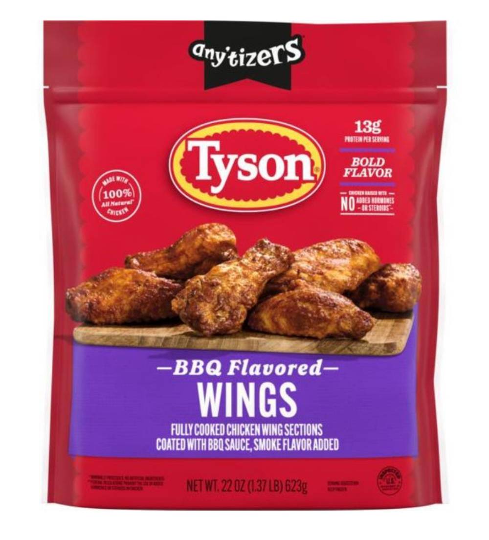 Tyson Any’tizers BBQ Flavored Wings 22 oz
