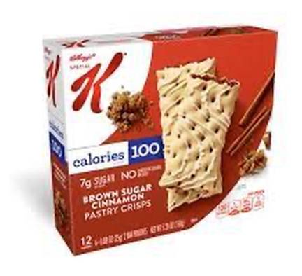 Kellogg's Pastry Crisps Brown Sugar Cinnamon 5.28 oz
