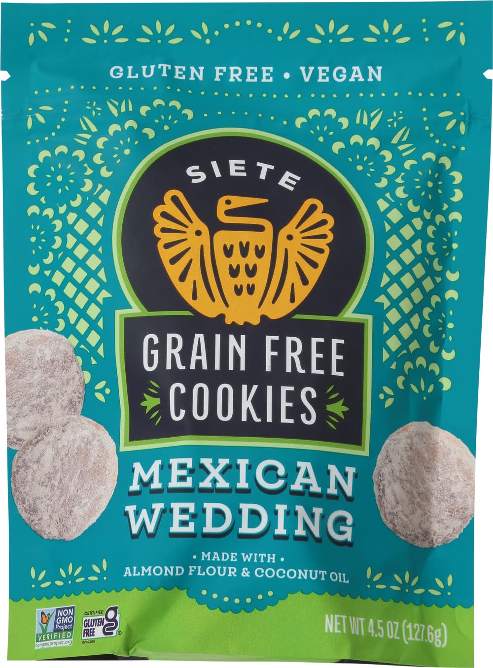 Siete Mexican Wedding Cookies 4.5 oz